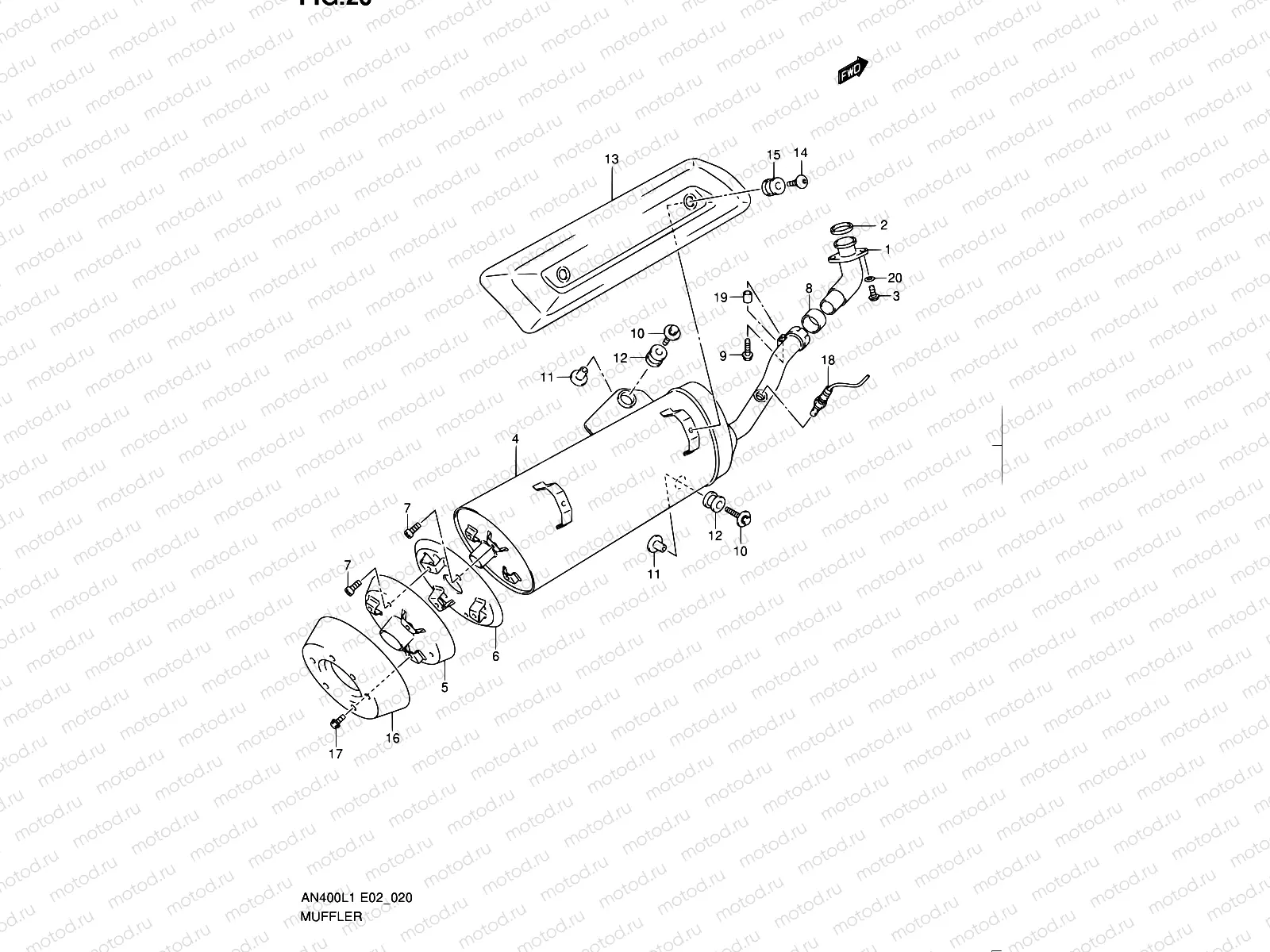 20 - MUFFLER