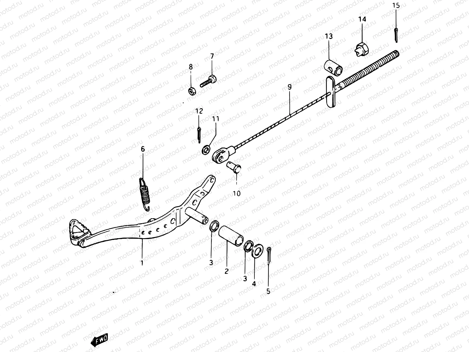 20 - REAR BRAKE
