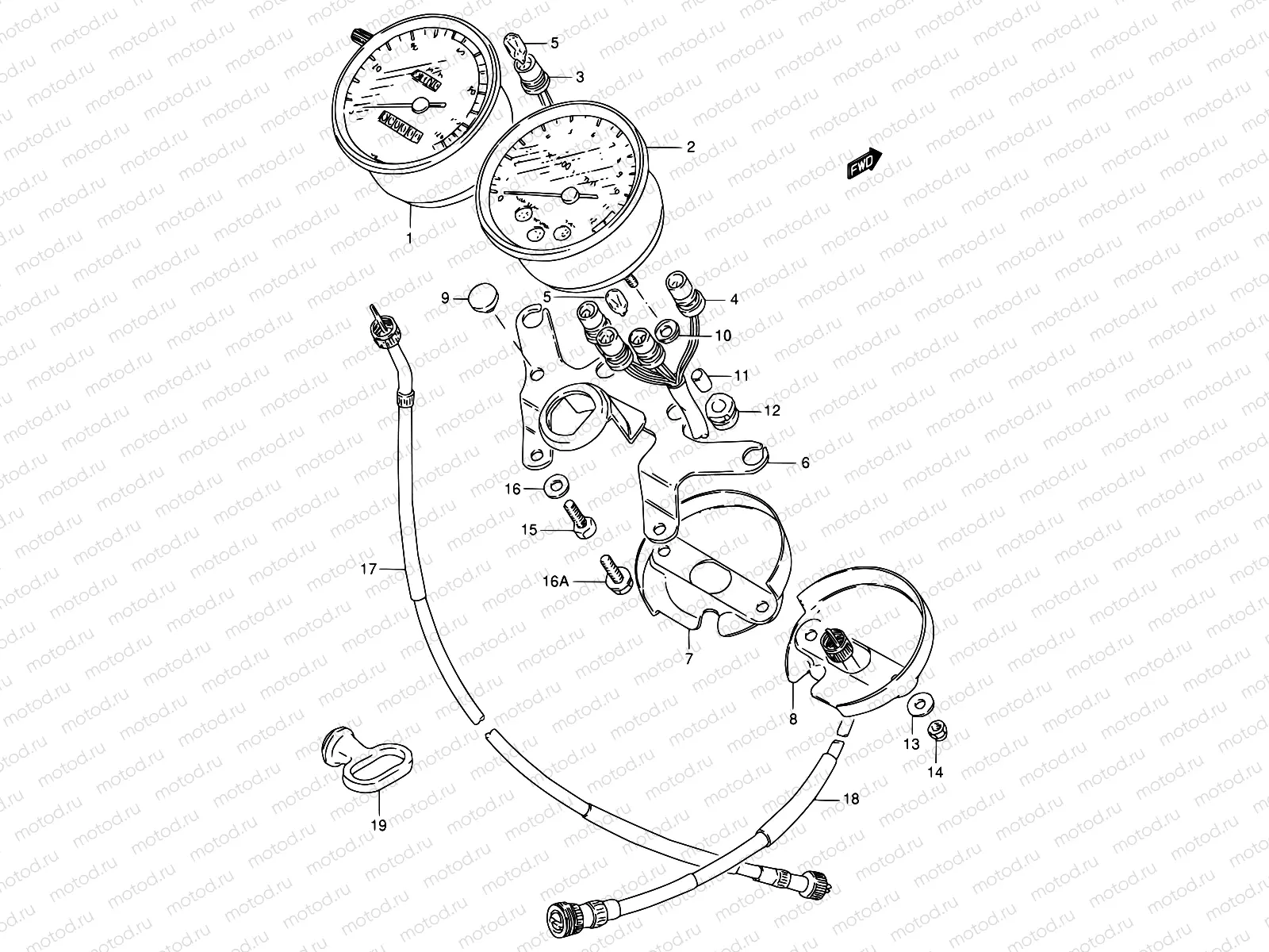 20 - SPEEDOMETER - TACHOMETER