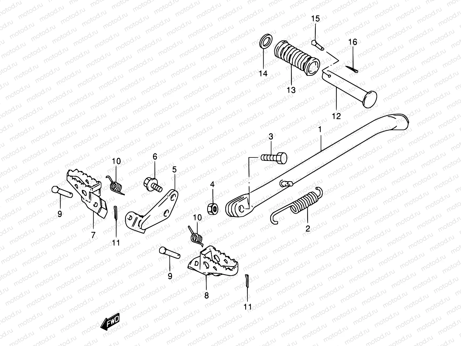 20 - STAND - FOOTREST