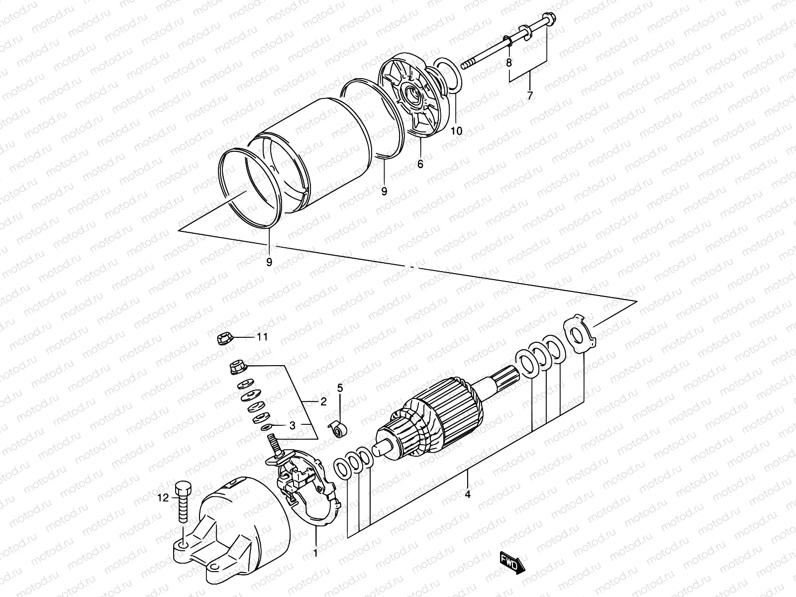 20 - STARTING MOTOR