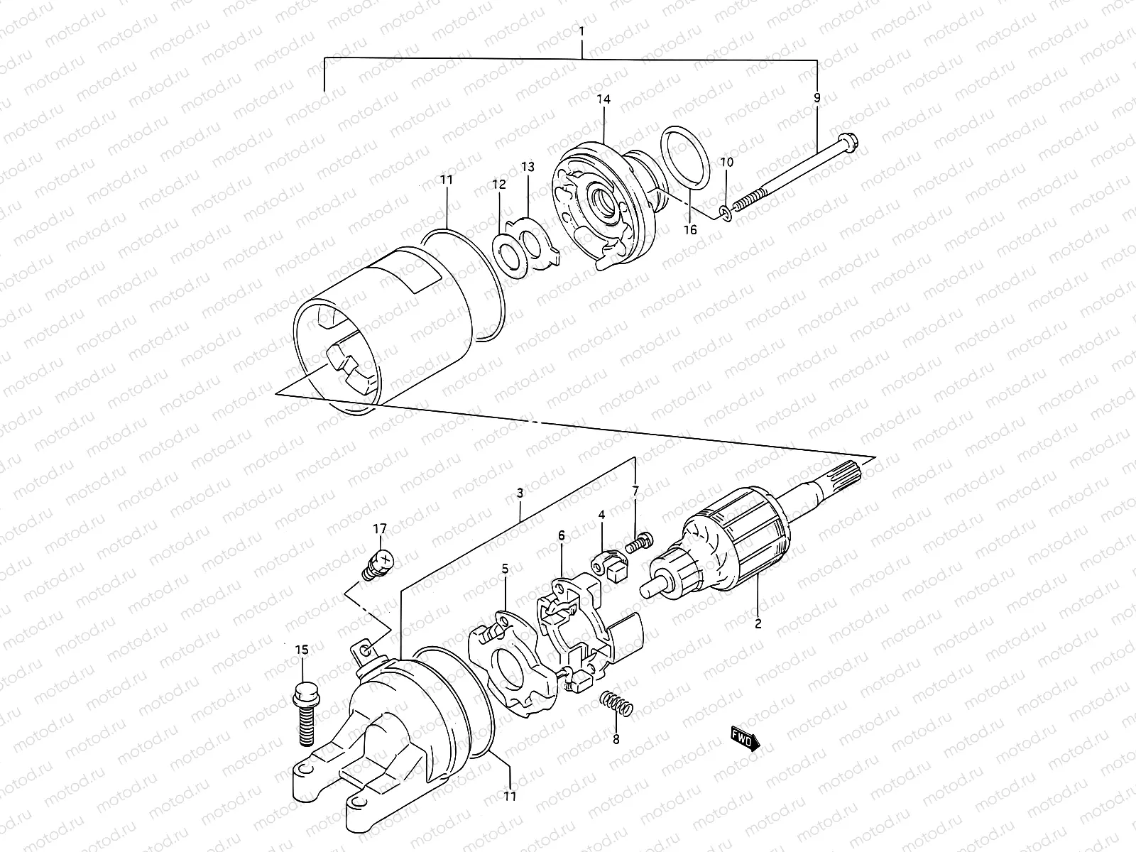 20 - STARTING MOTOR