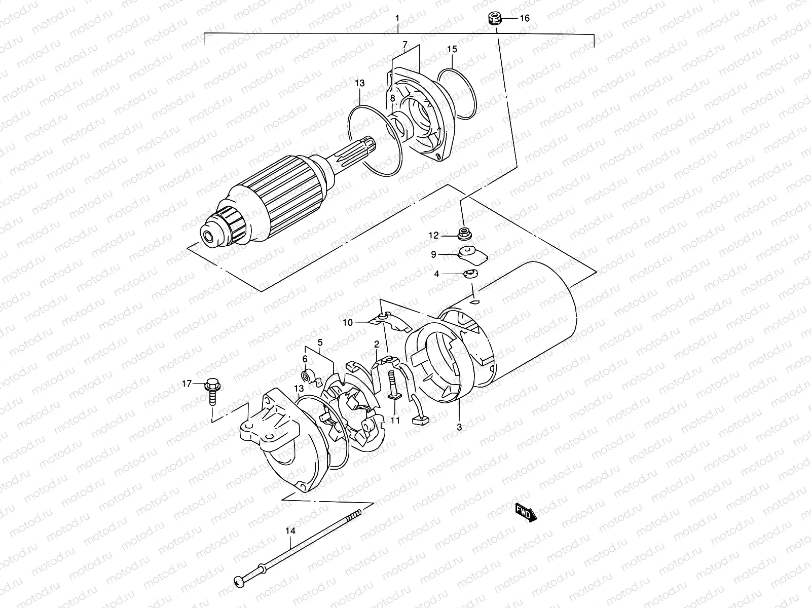 20 - STARTING MOTOR