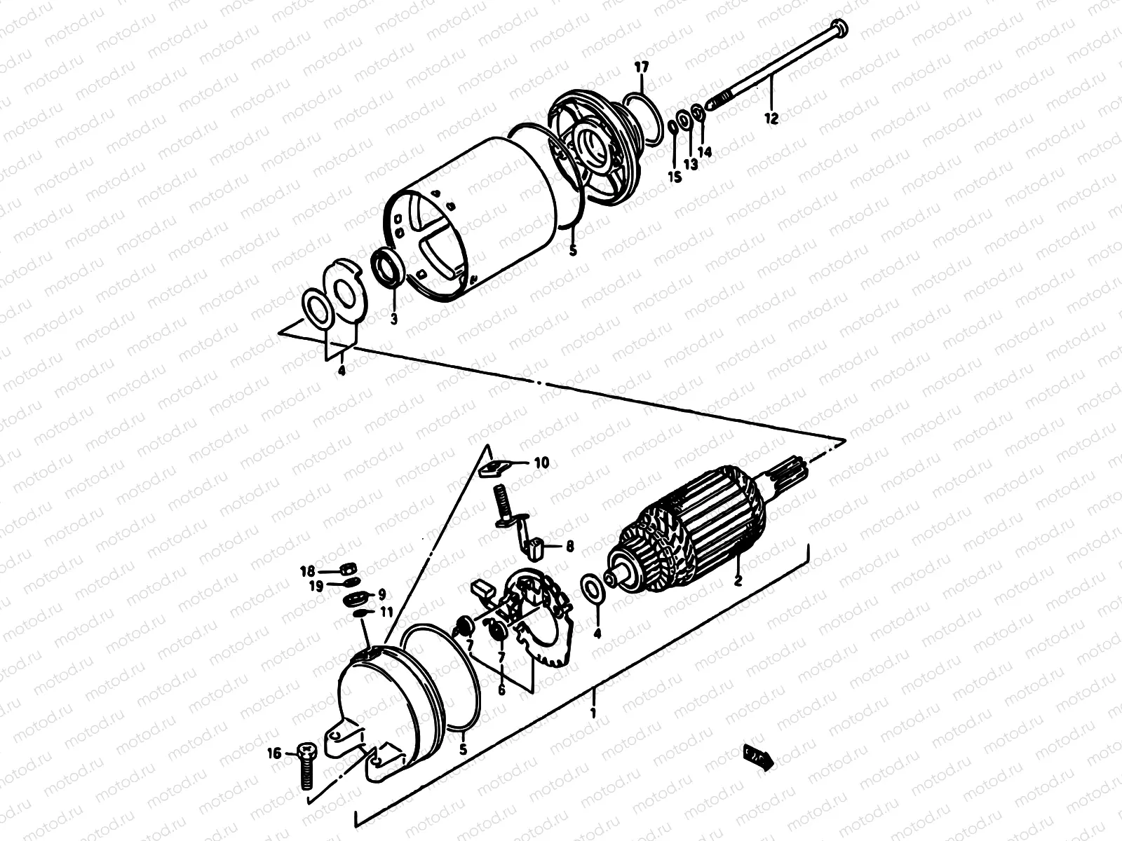 20 - STARTING MOTOR