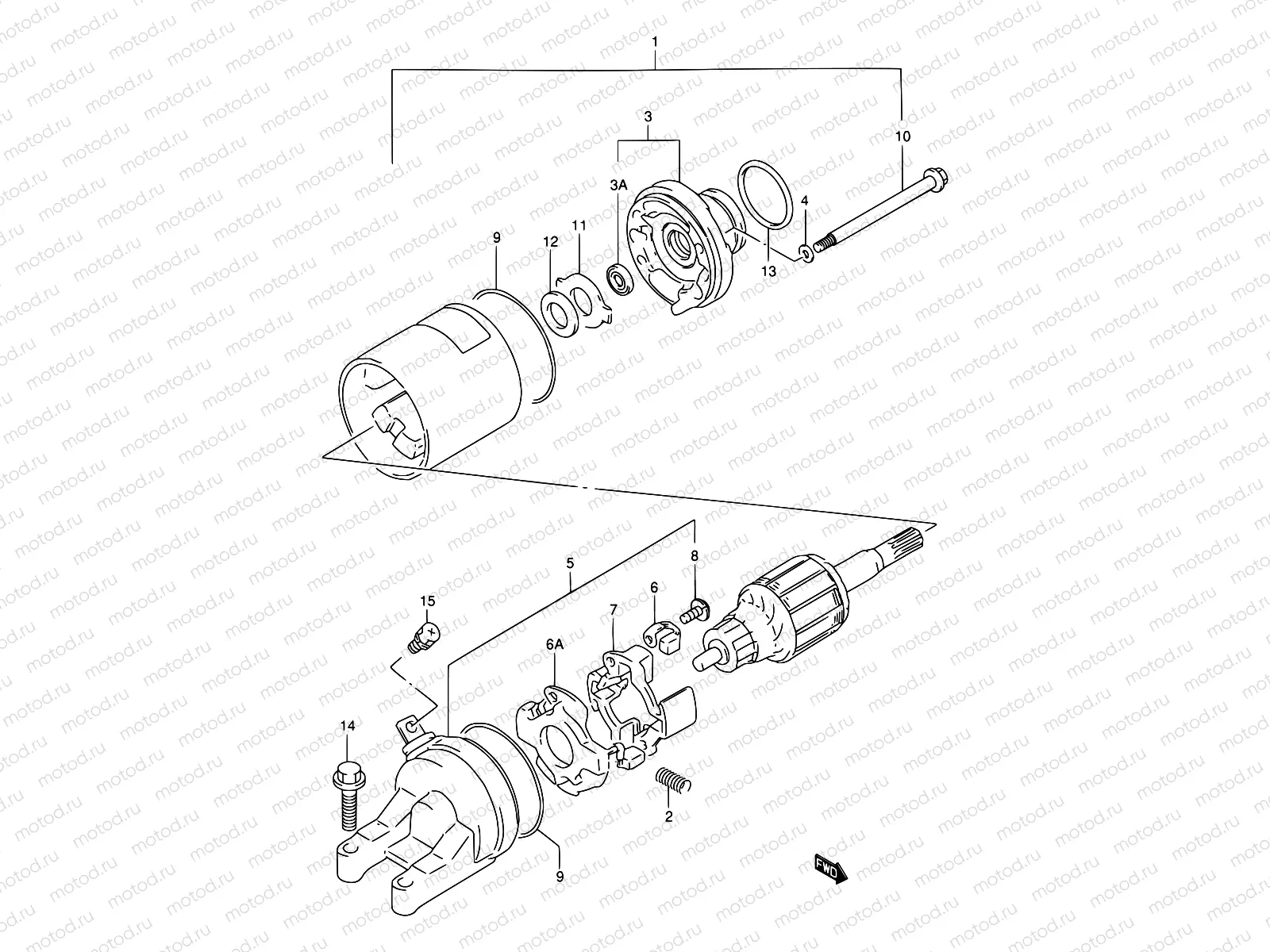 20 - STARTING MOTOR