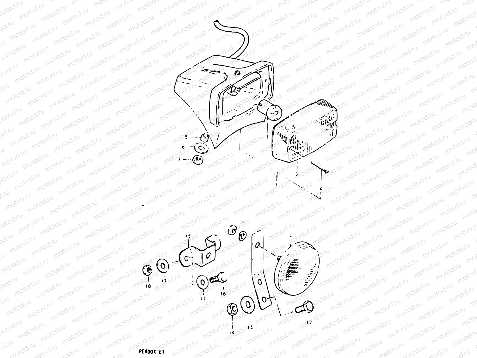 20 - TAIL LAMP (E02, E06, E24)