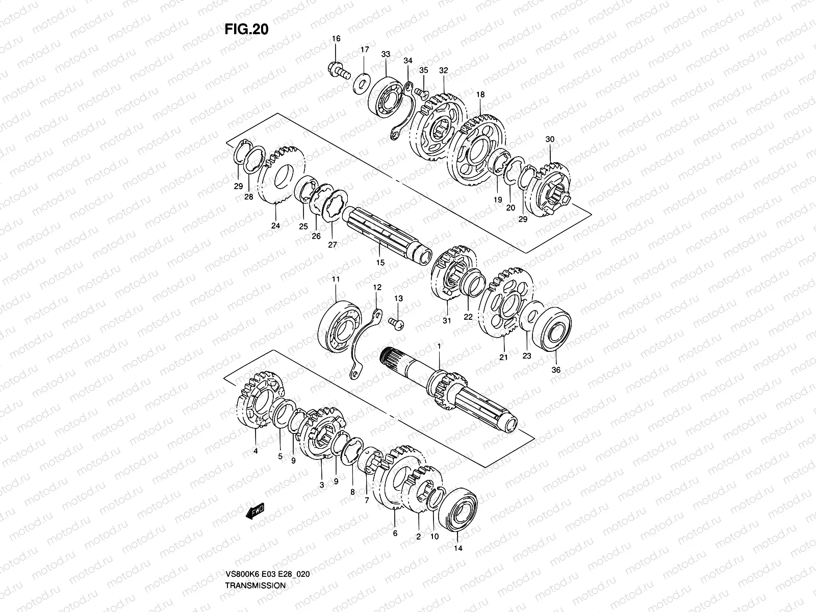 20 - TRANSMISSION