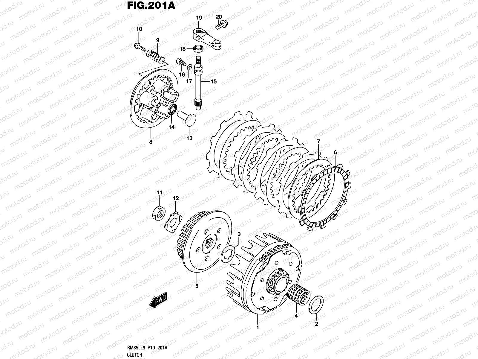 201A - CLUTCH
