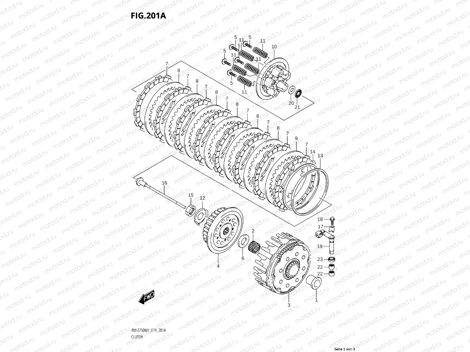 201A - CLUTCH