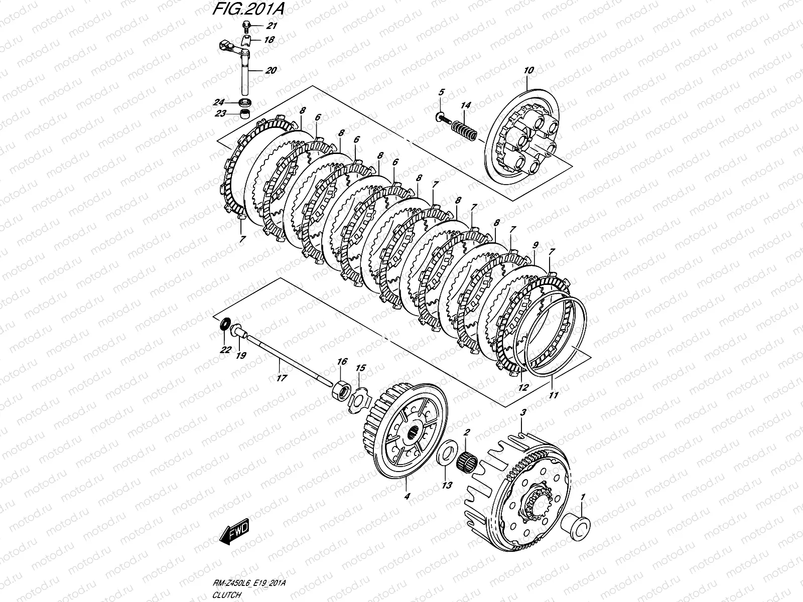 201A - CLUTCH