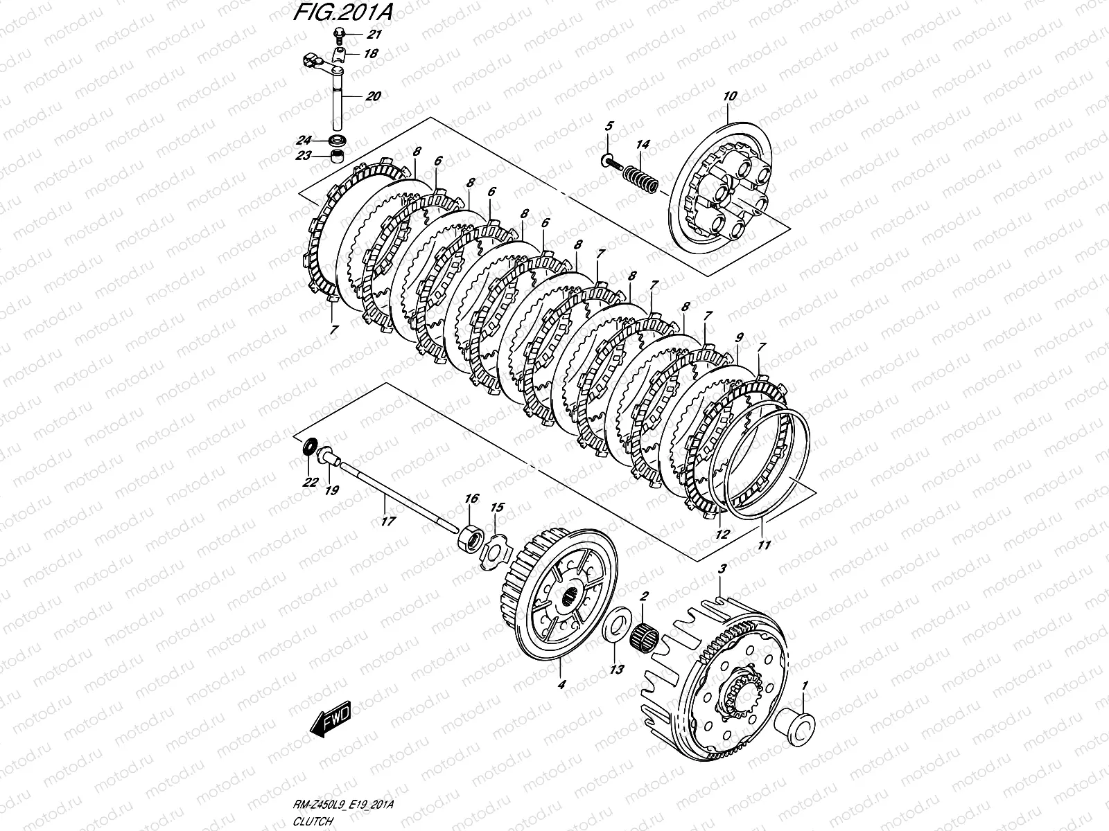 201A - CLUTCH