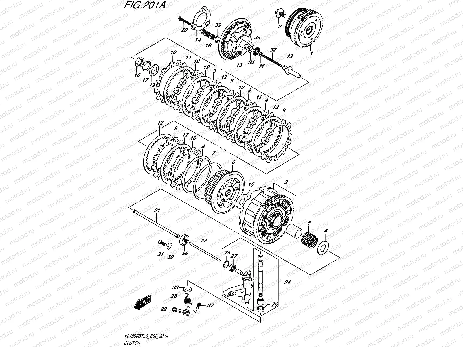 201A - CLUTCH