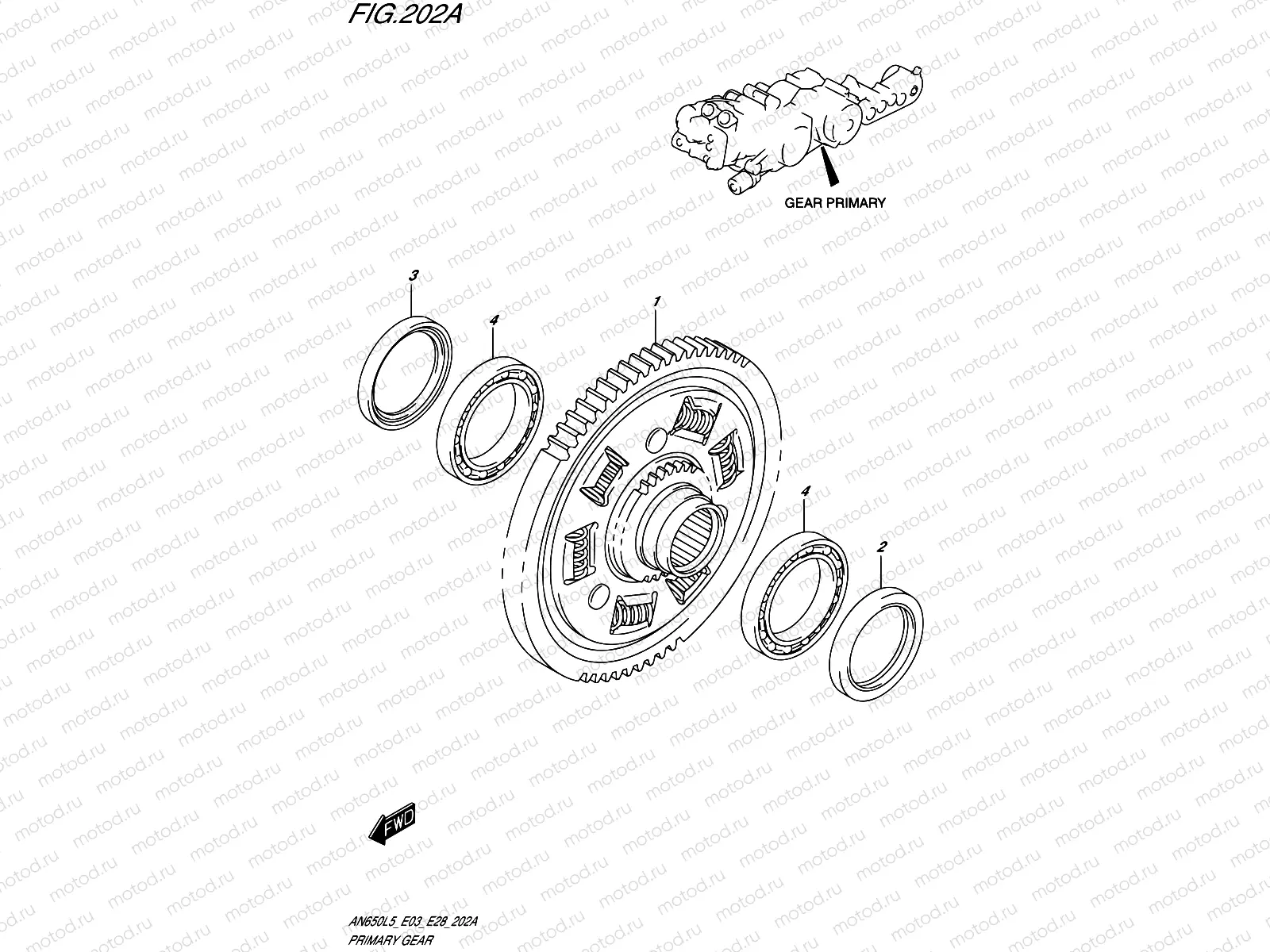 202A - PRIMARY GEAR
