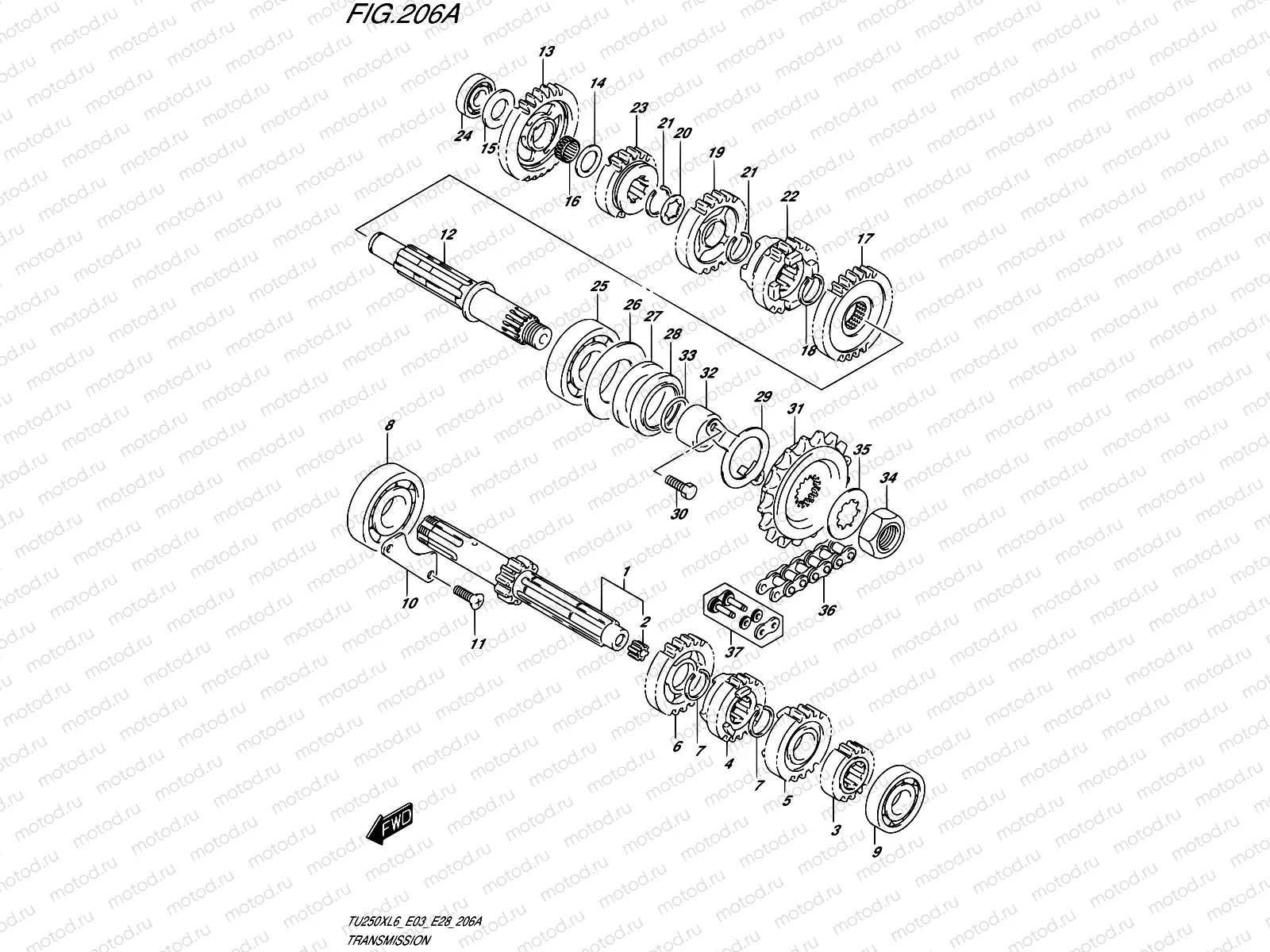 206A - TRANSMISSION