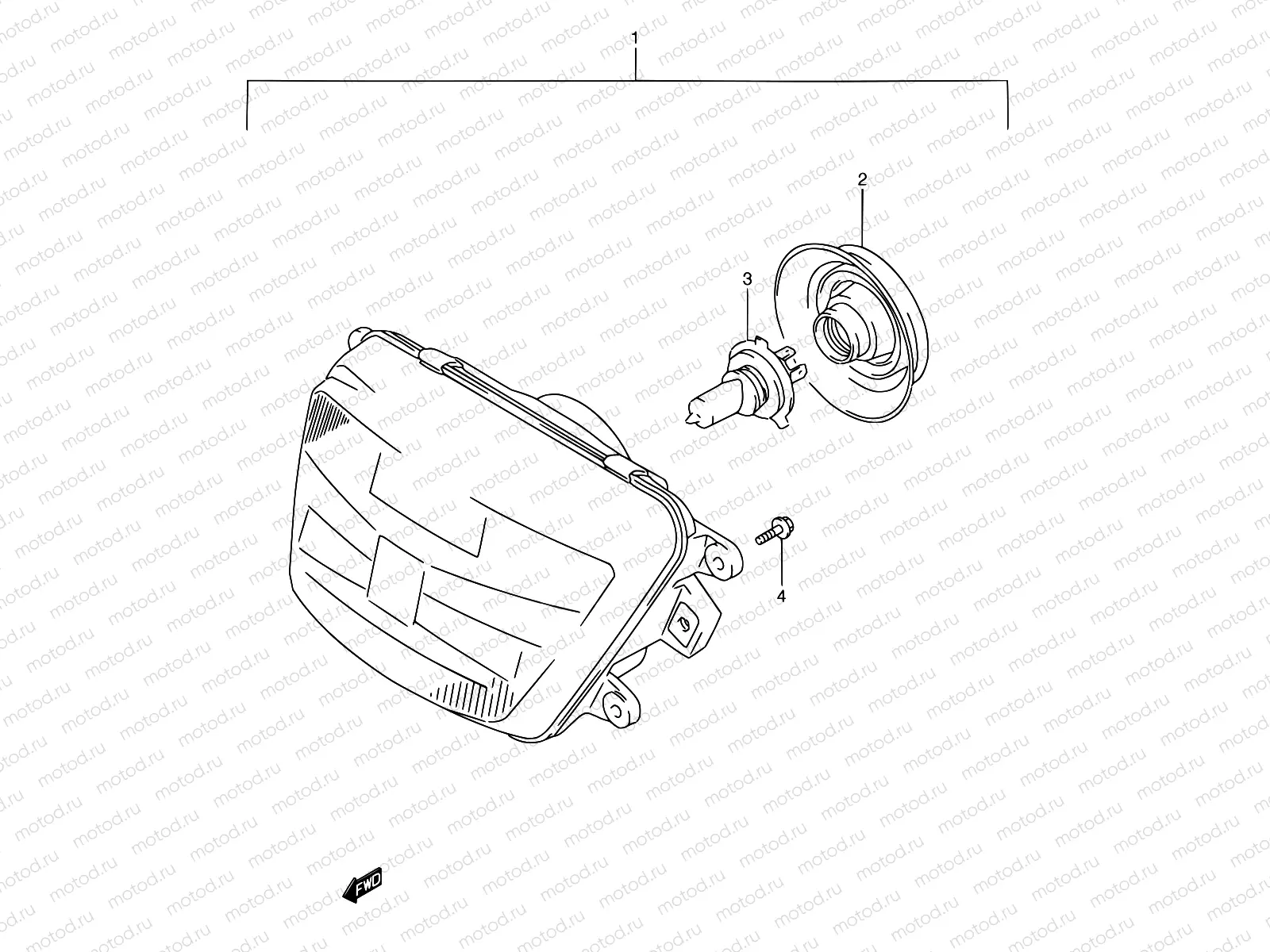 20A - HEADLAMP (MODEL T)