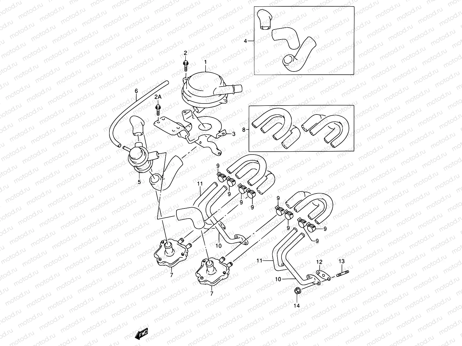 20A - SECOND AIR (MODEL S/V E18)