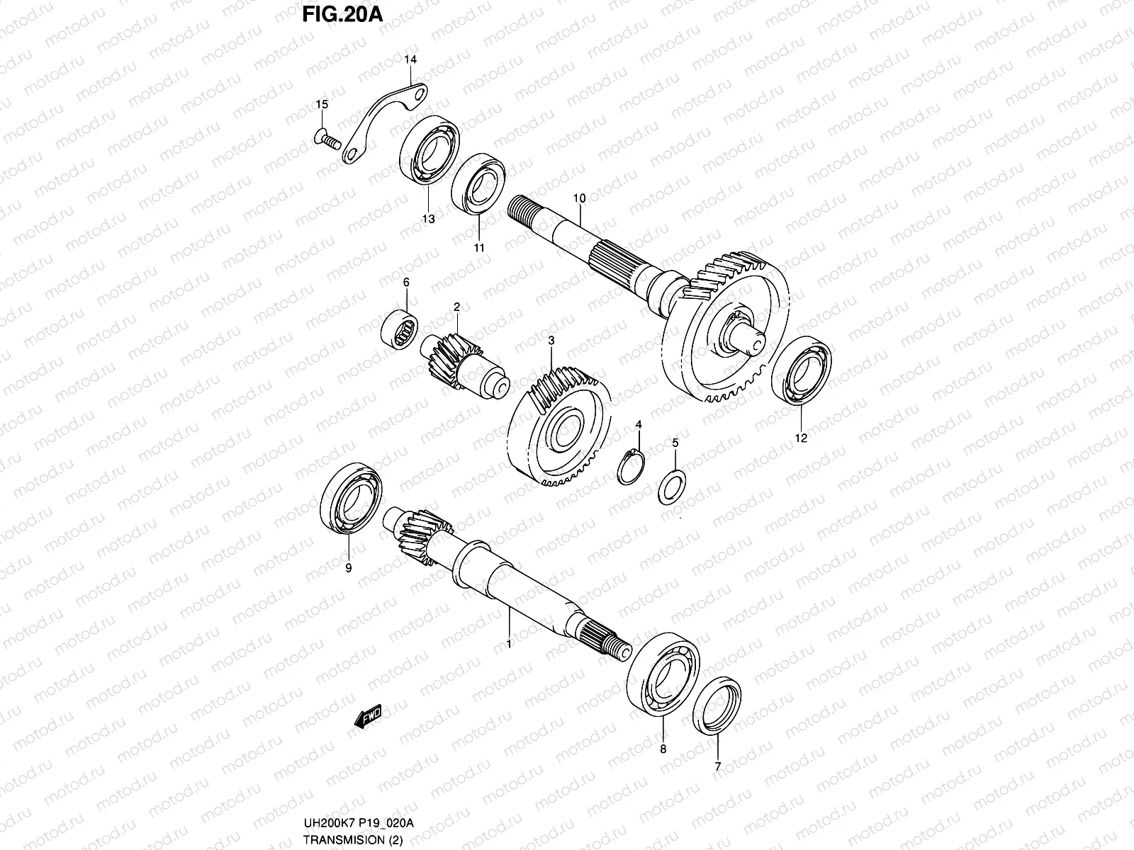 20A - TRANSMISSION (2) (MODEL K8/K9/L0)