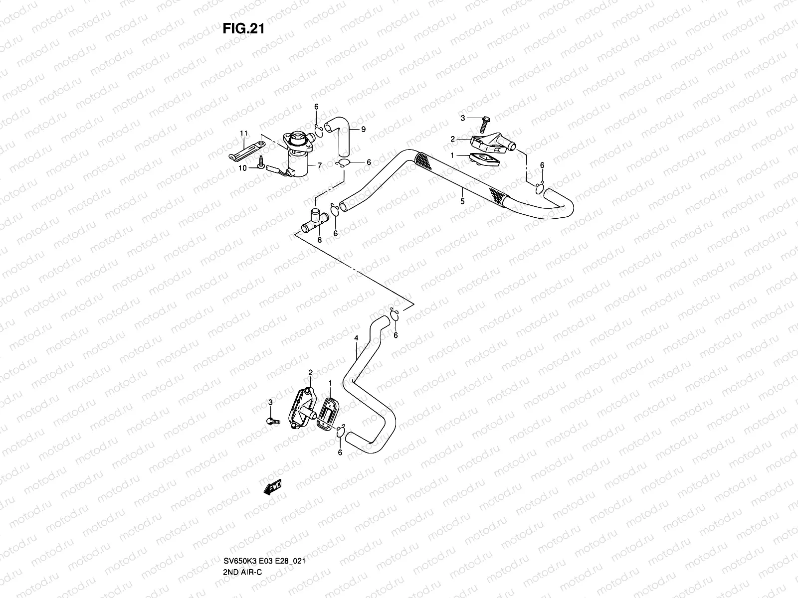 21 - 2ND AIR (MODEL K3/K4/K5/K6)