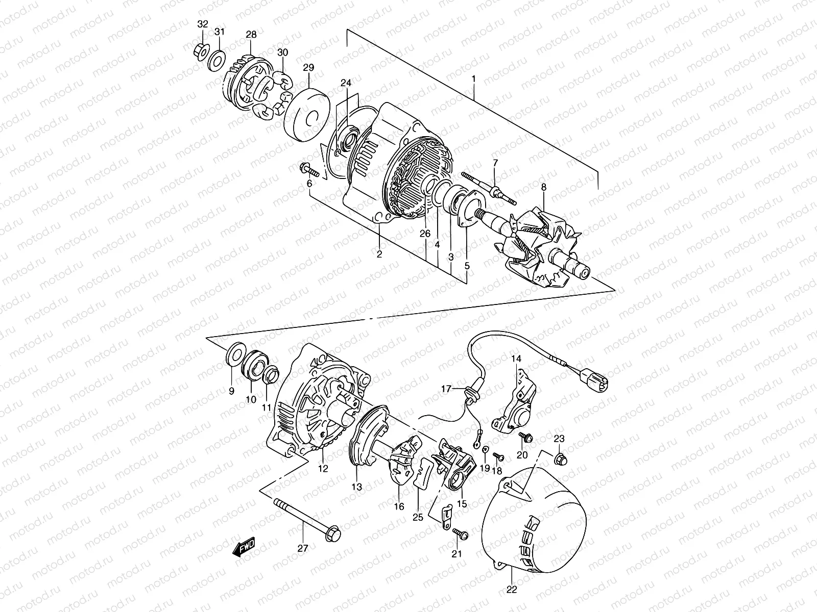 21 - ALTERNATOR