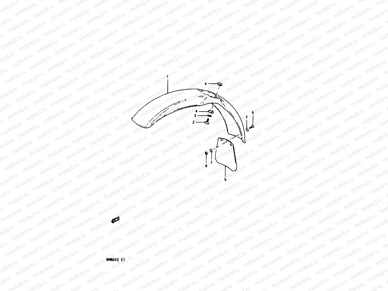 21 - FRONT FENDER