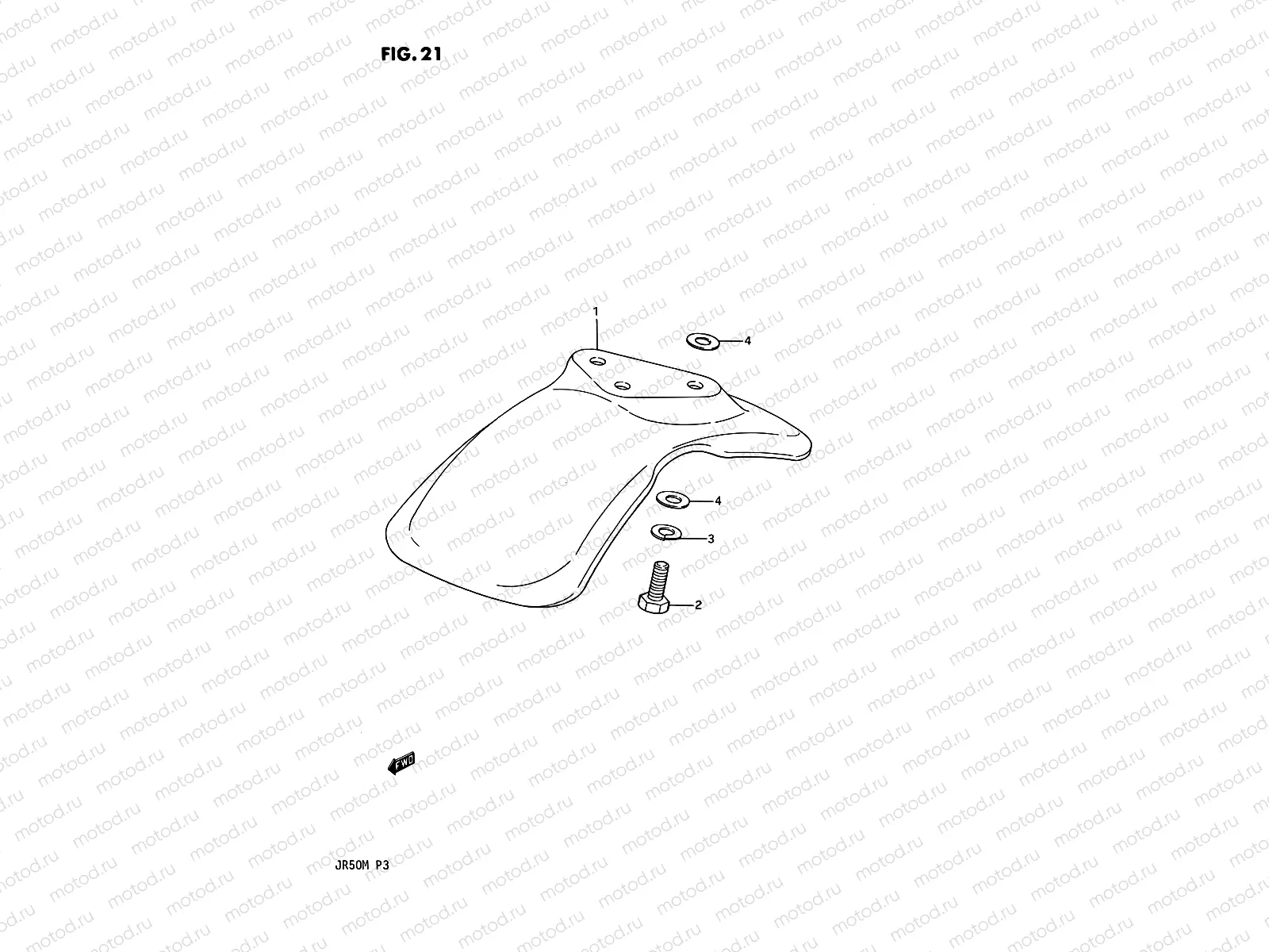 21 - FRONT FENDER