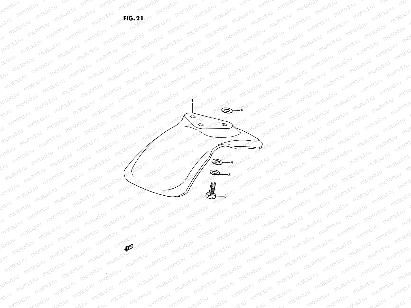 21 - FRONT FENDER