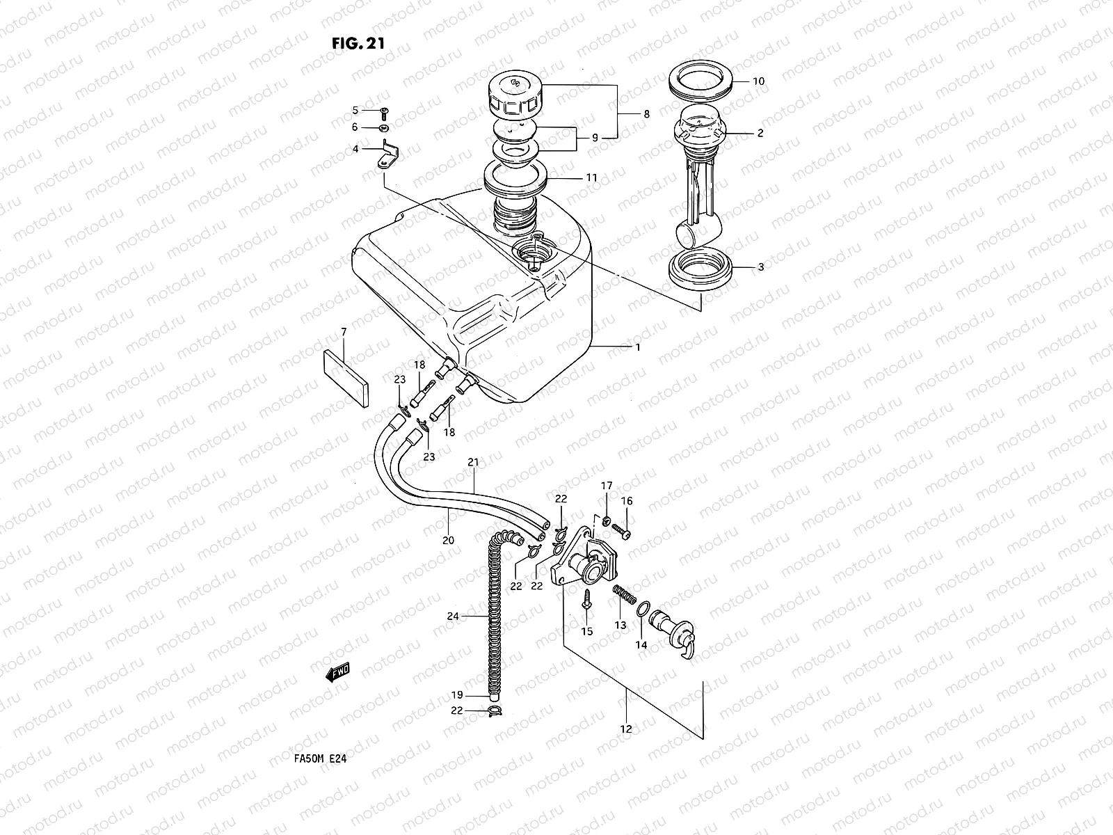 21 - FUEL TANK