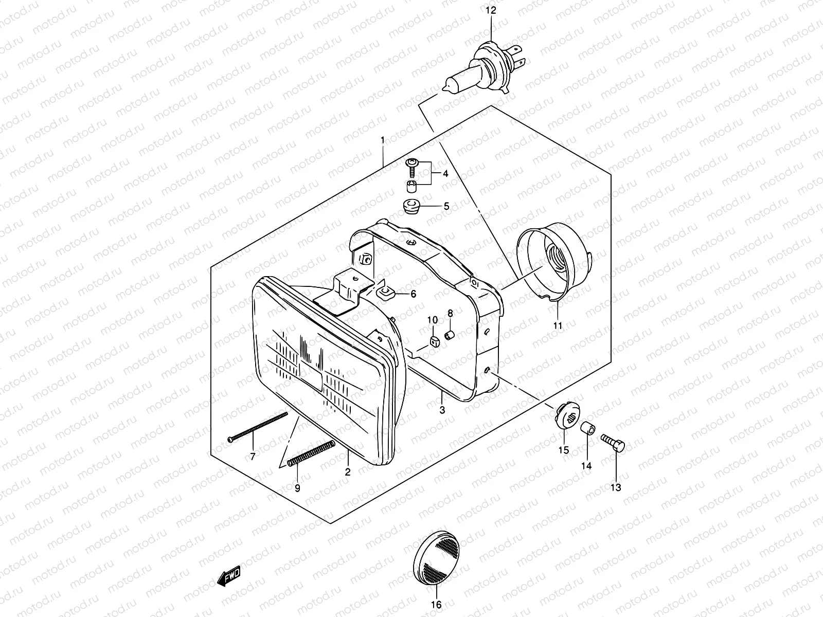 21 - HEADLAMP