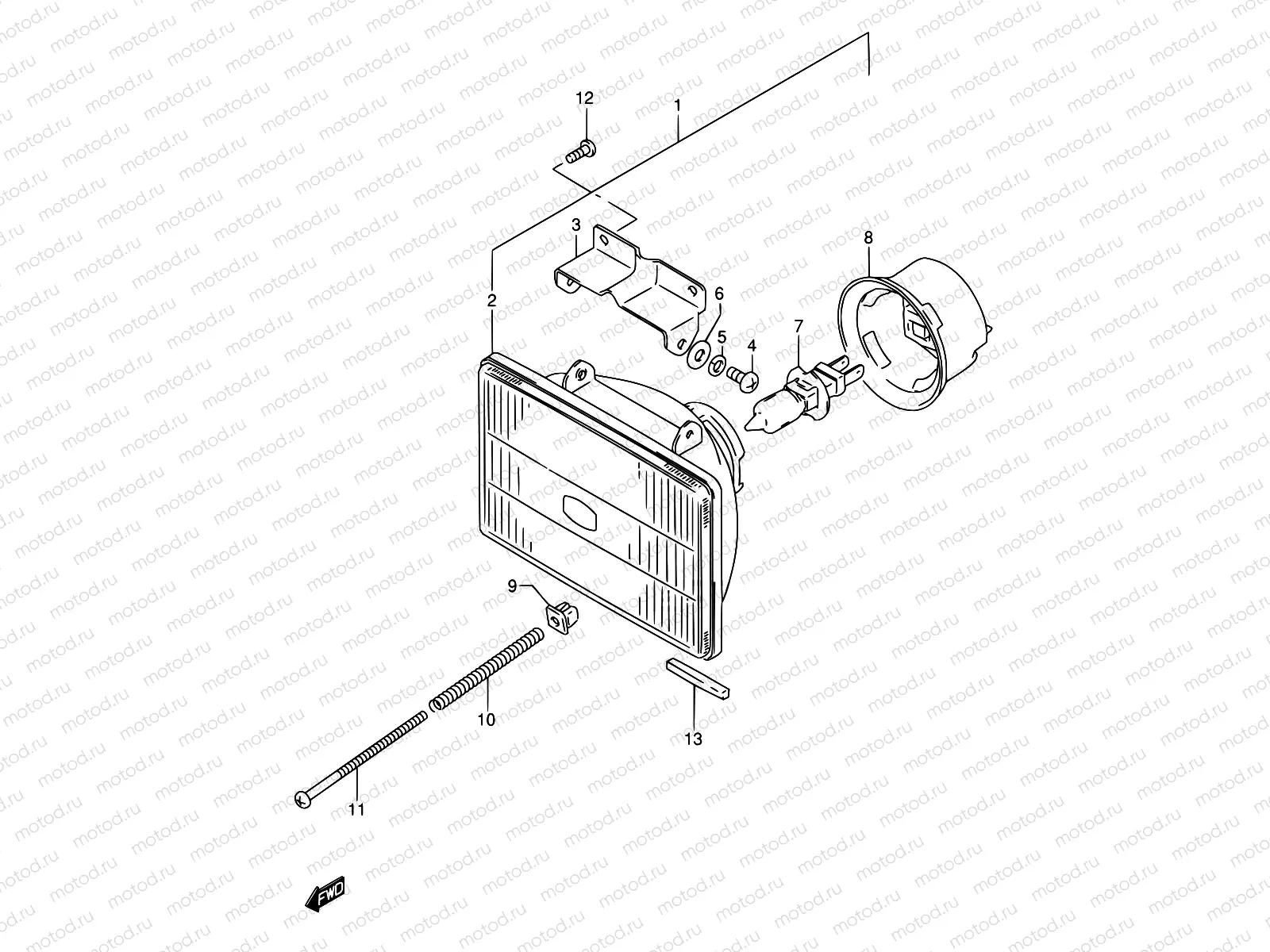 21 - HEADLAMP