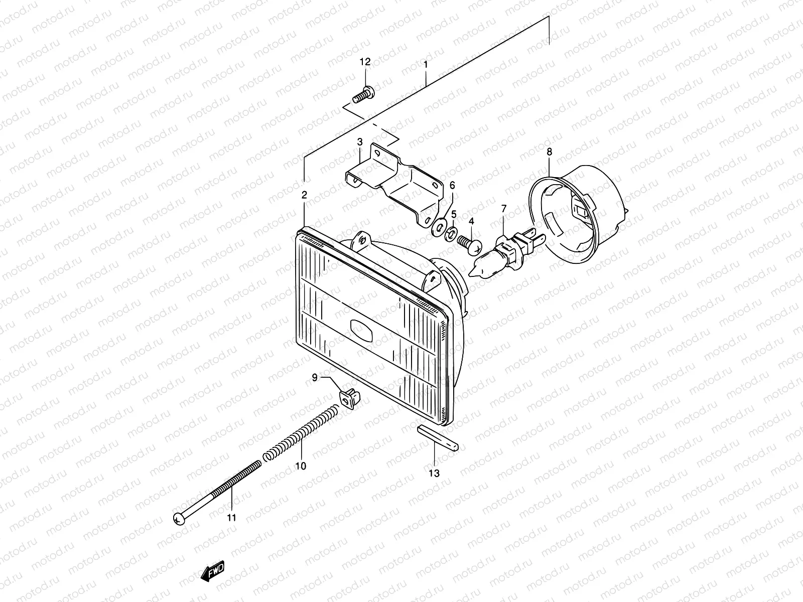21 - HEADLAMP