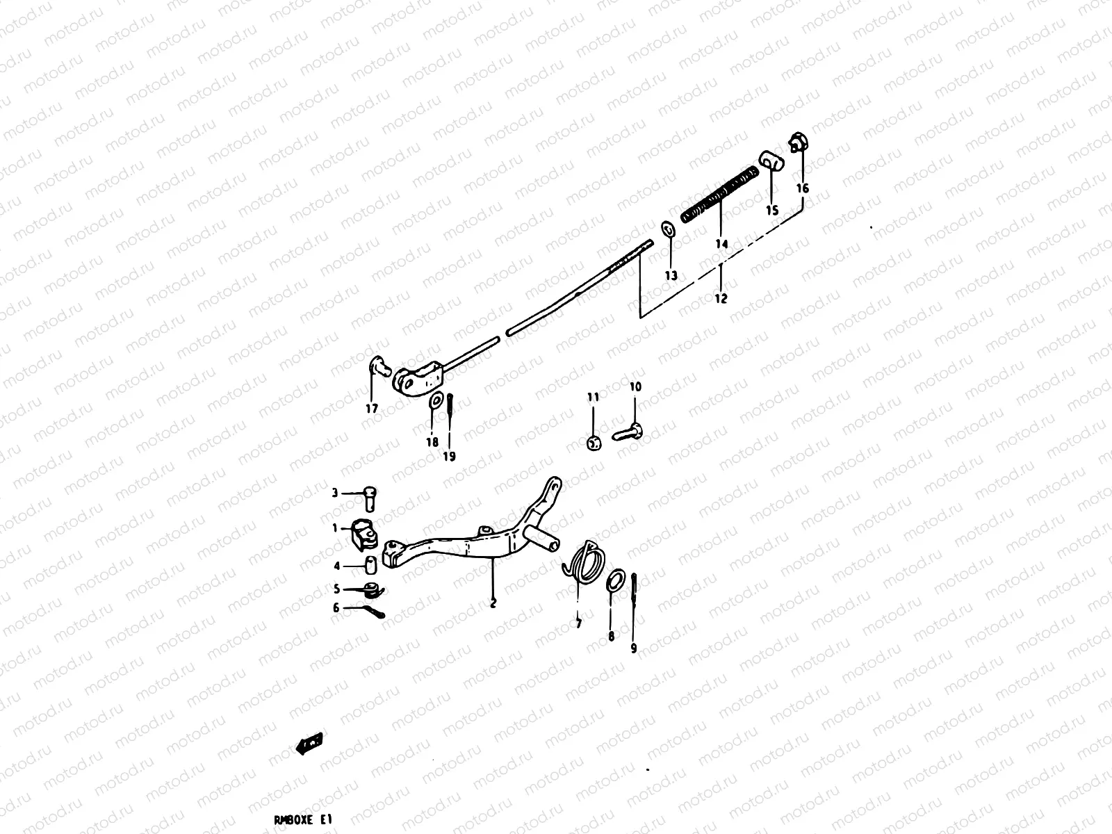 21 - REAR BRAKE