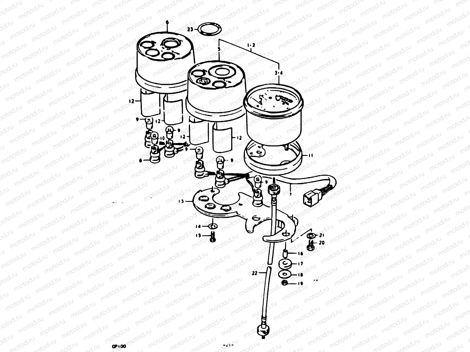21 - SPEEDOMETER (E06, E13)