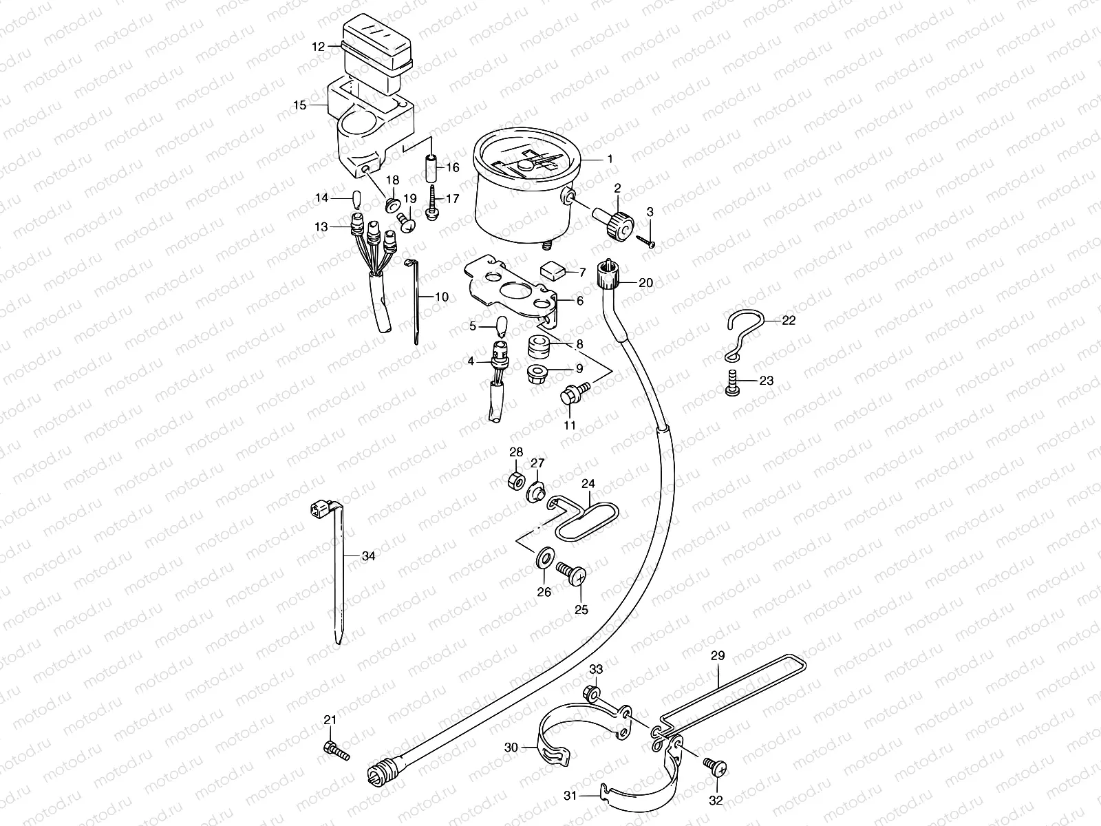 21 - SPEEDOMETER (E24)