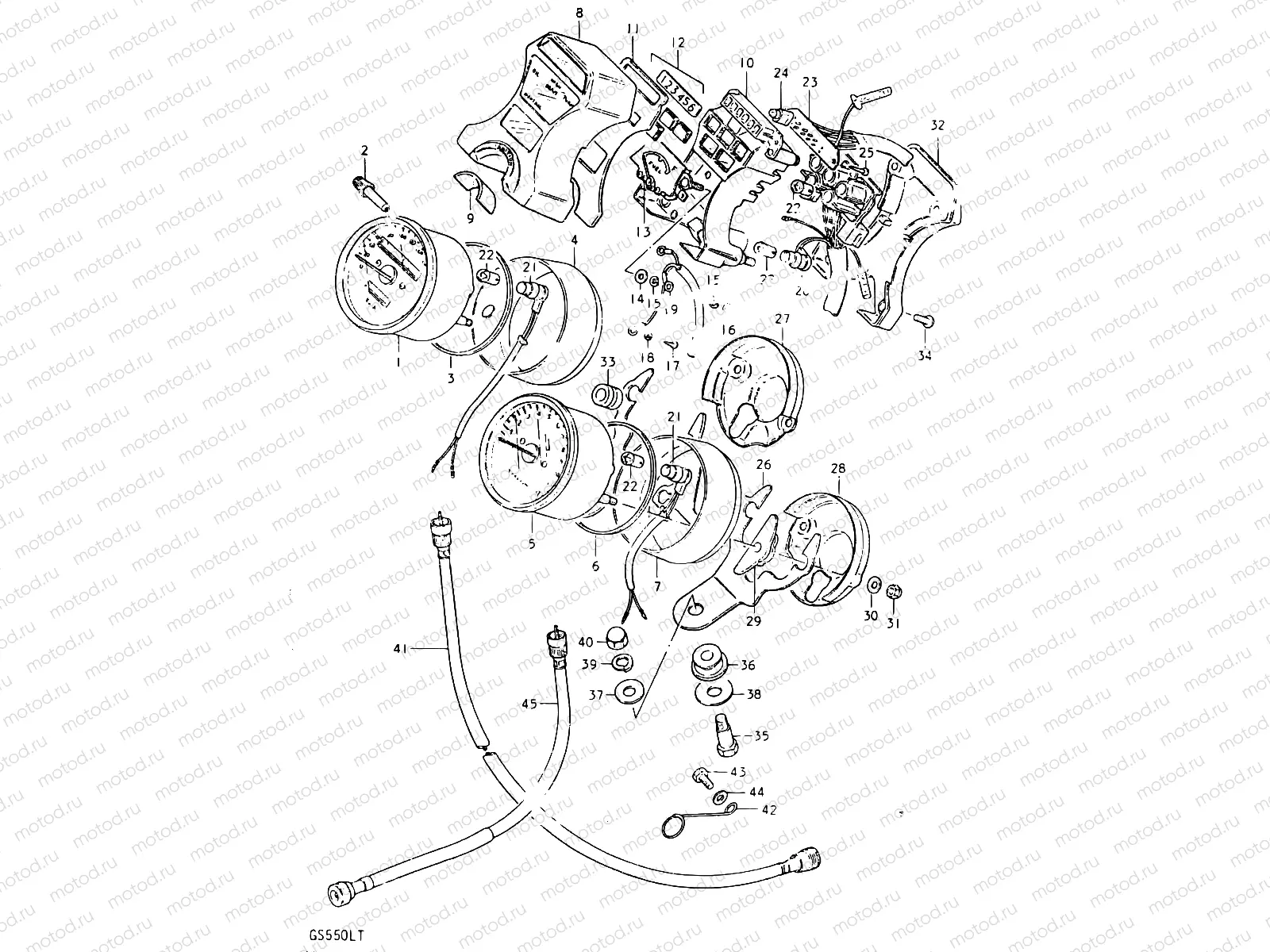 21 - SPEEDOMETER - TACHOMETER
