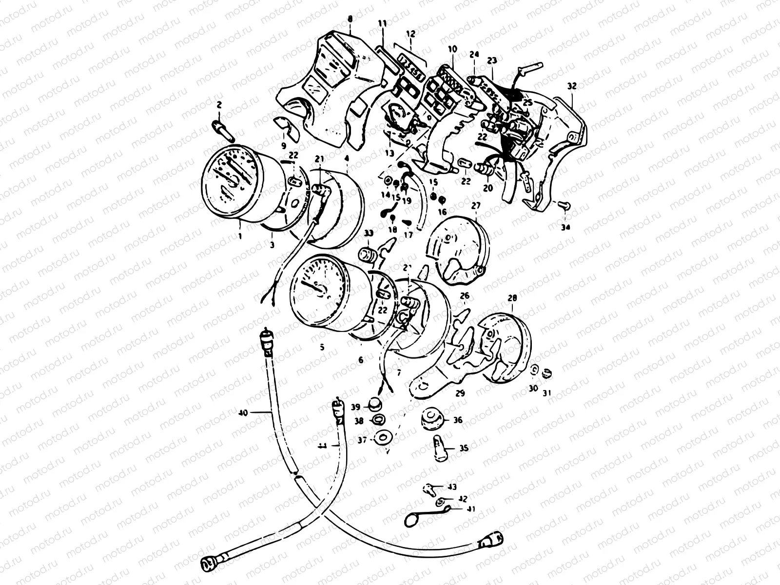21 - SPEEDOMETER - TACHOMETER