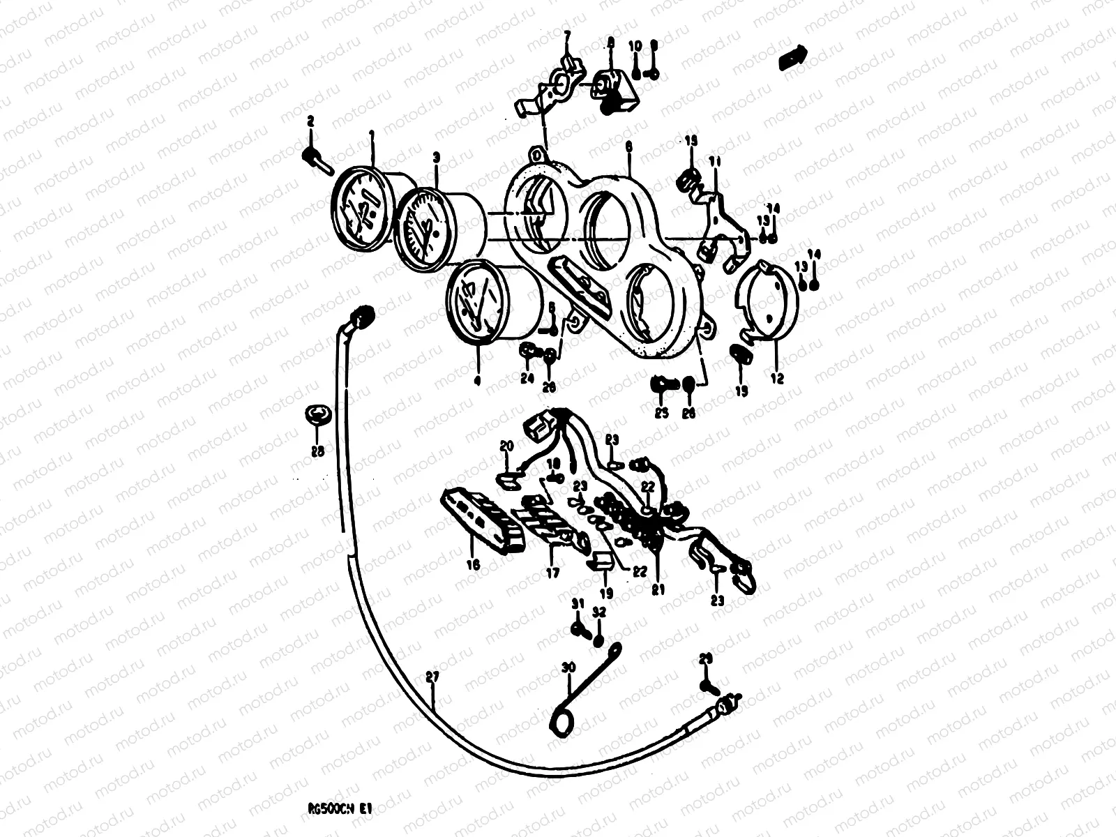 21 - SPEEDOMETER-TACHOMETER