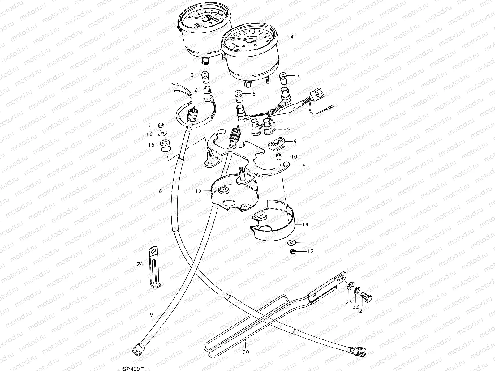 21 - SPEEDOMETER - TACHOMETER