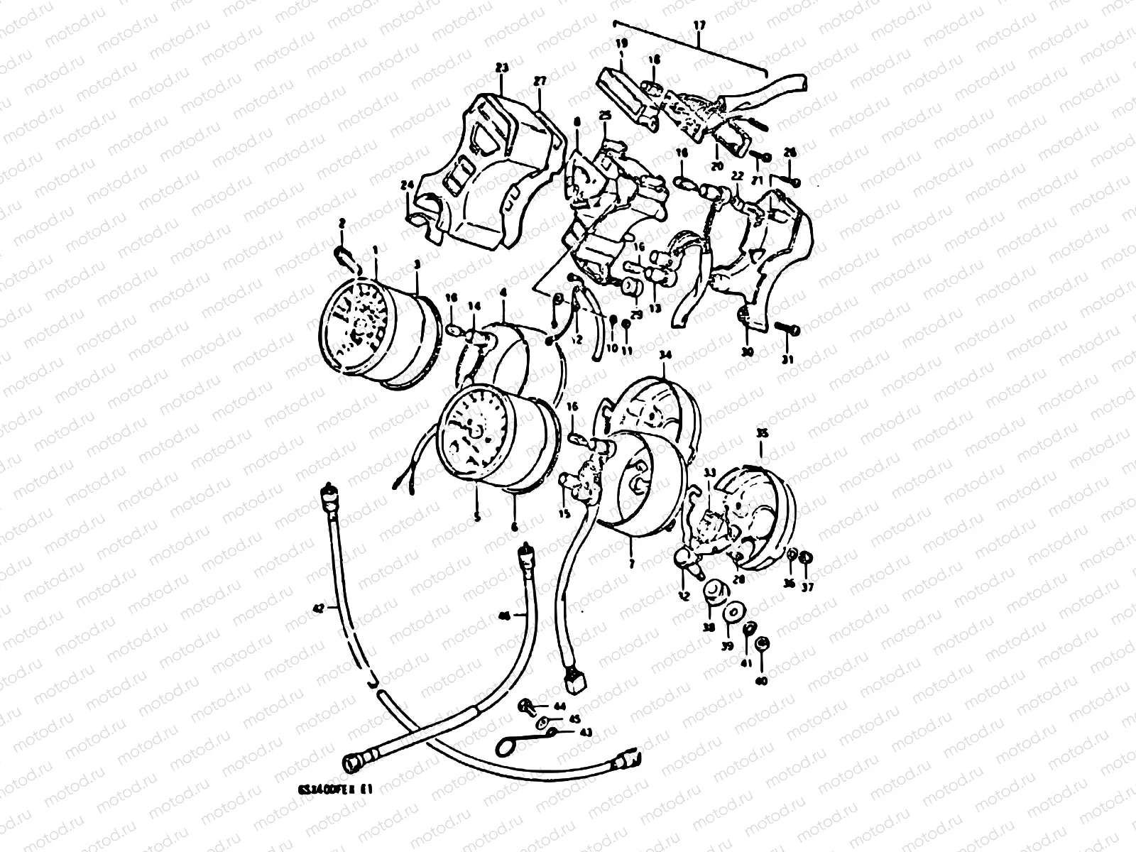 21 - SPEEDOMETER - TACHOMETER
