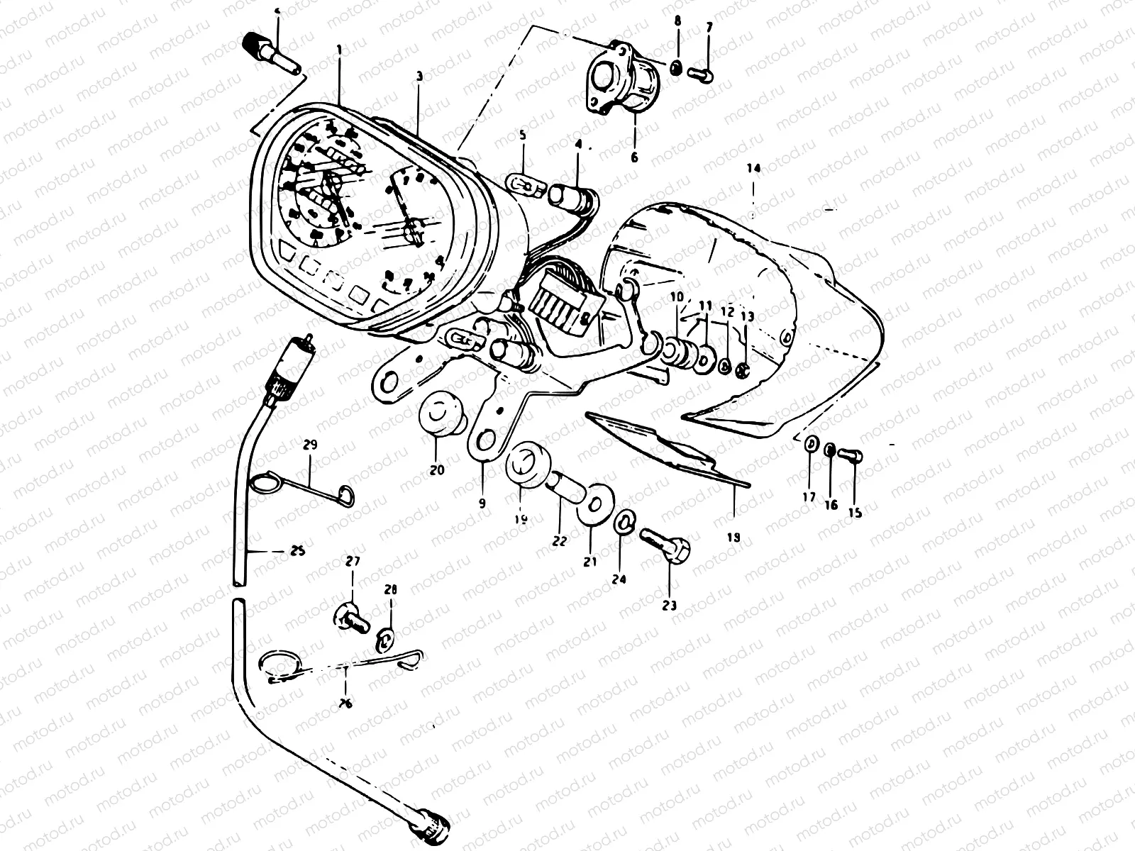 21 - SPEEDOMETER - TACHOMETER