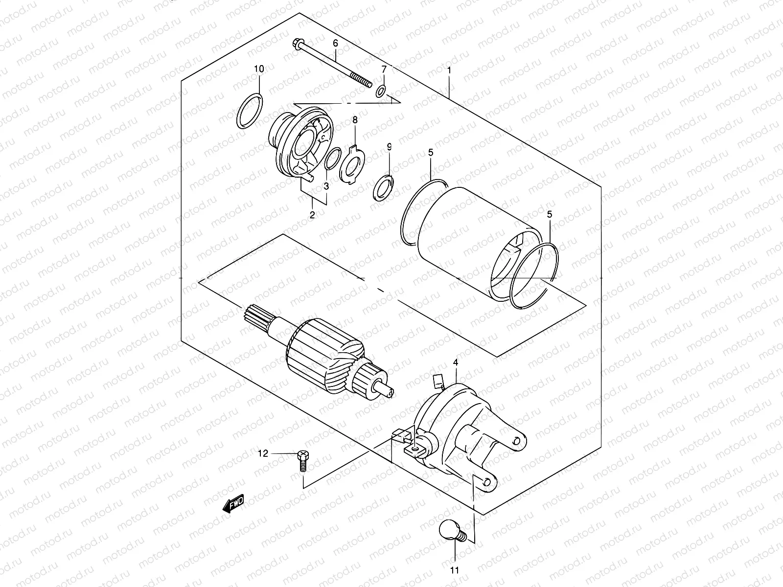 21 - STARTING MOTOR