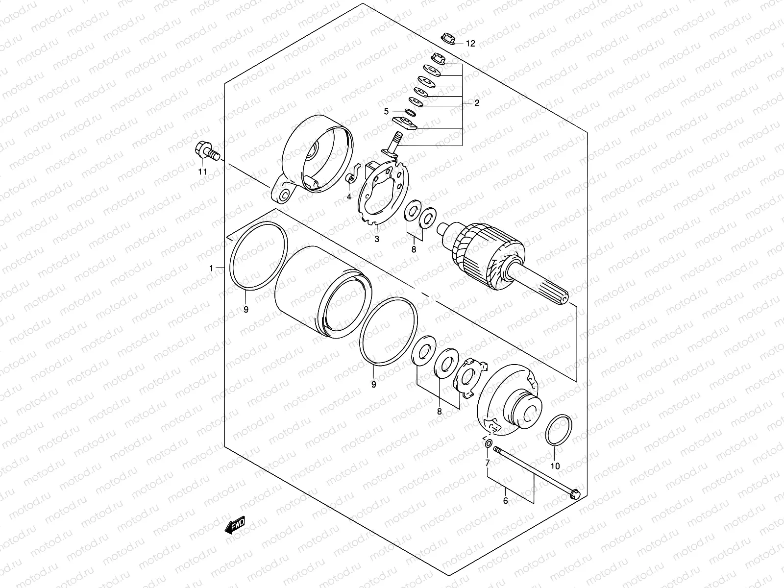 21 - STARTING MOTOR