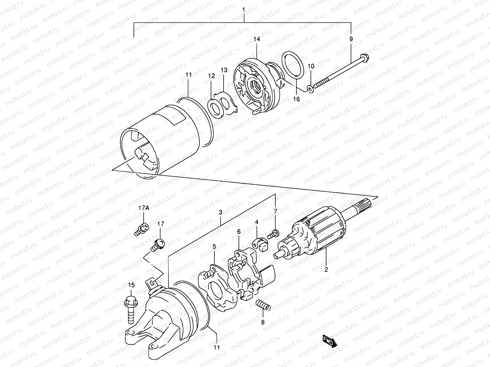 21 - STARTING MOTOR