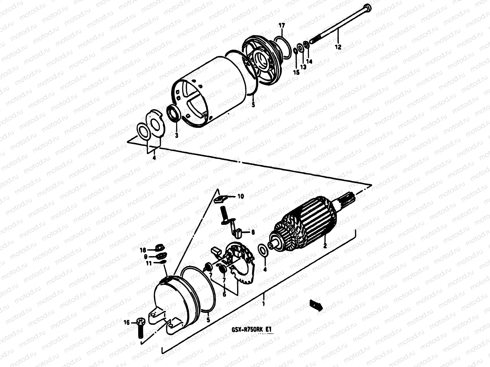 21 - STARTING MOTOR