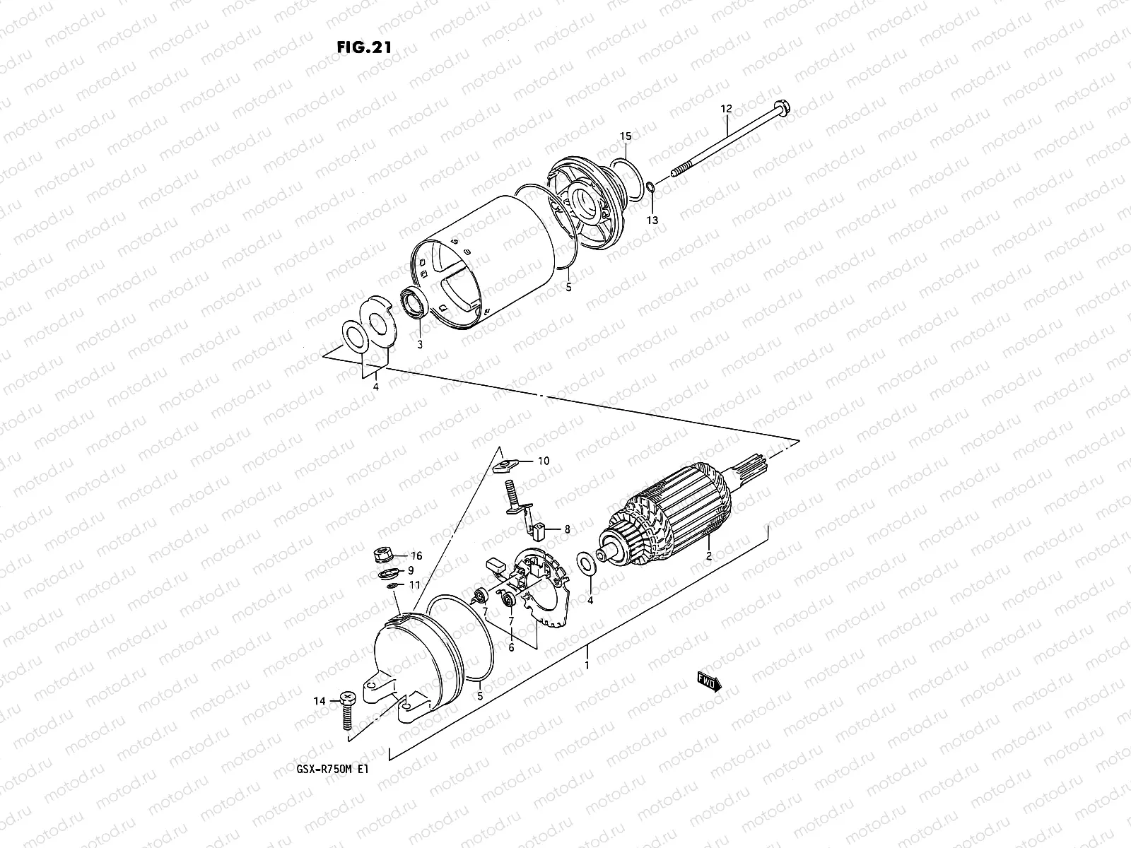 21 - STARTING MOTOR