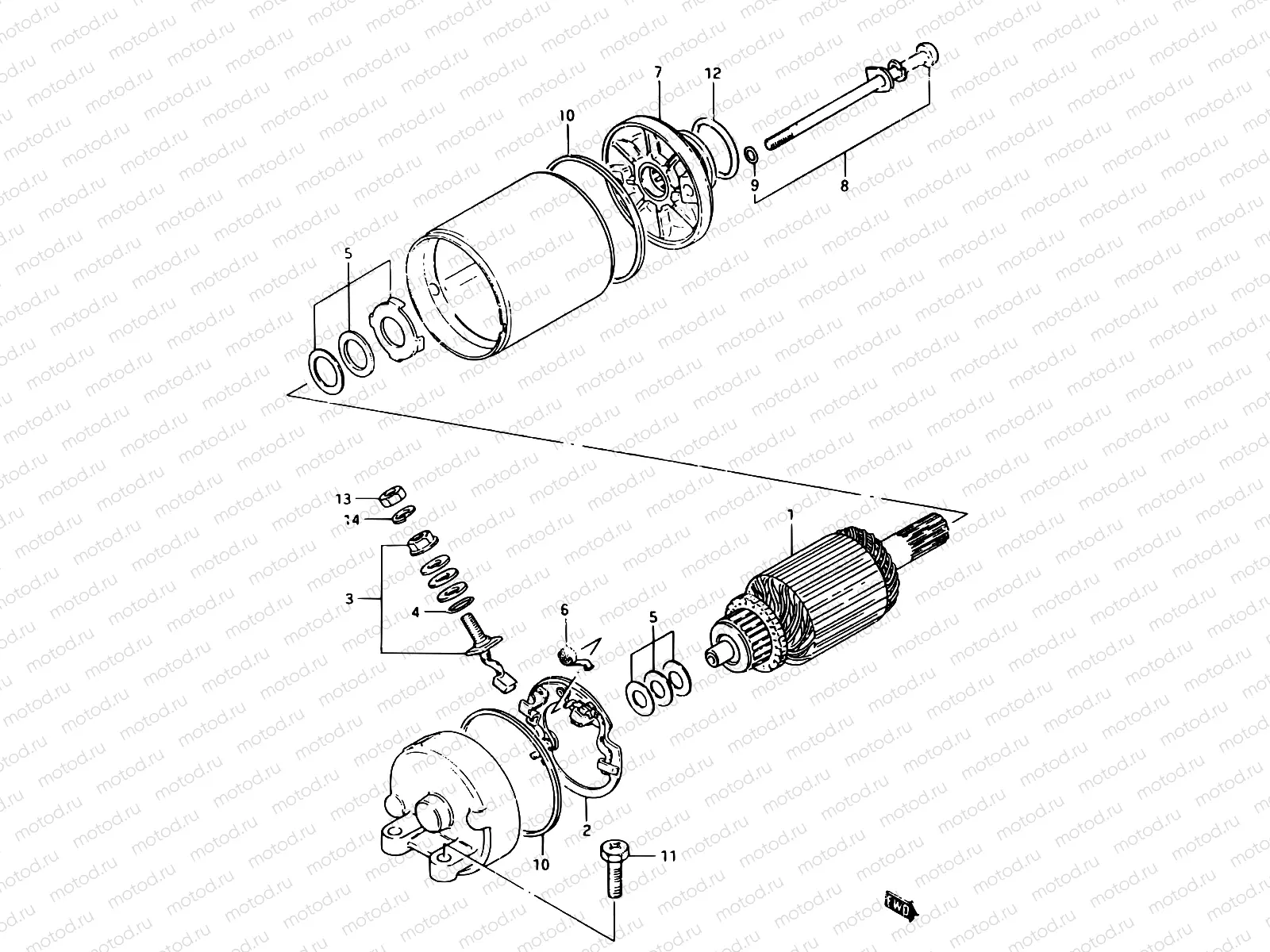 21 - STARTING MOTOR