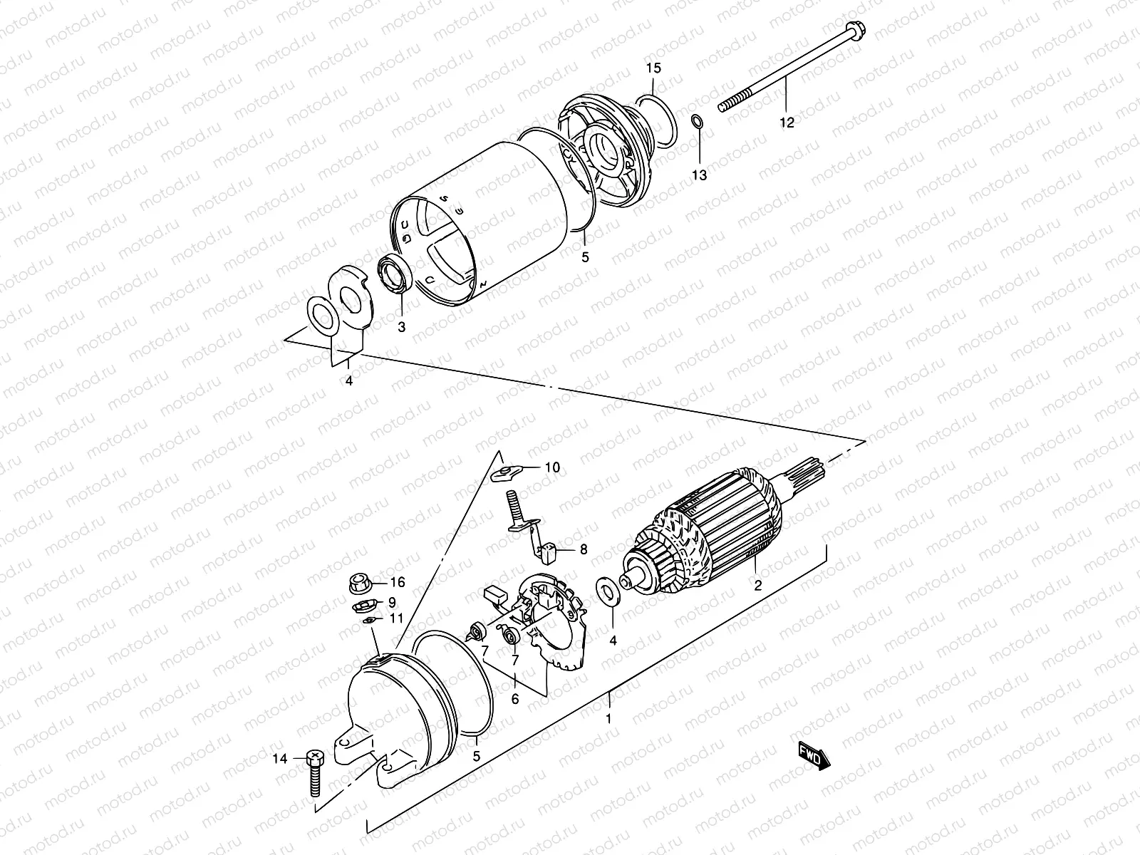 21 - STARTING MOTOR