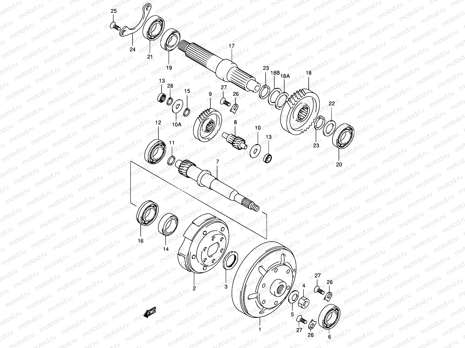 21 - TRANSMISSION (2)(MODEL X/Y)