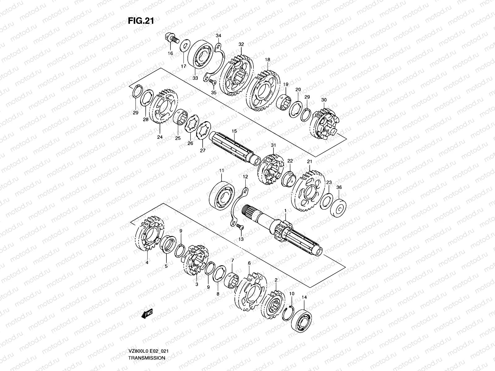 21 - TRANSMISSION