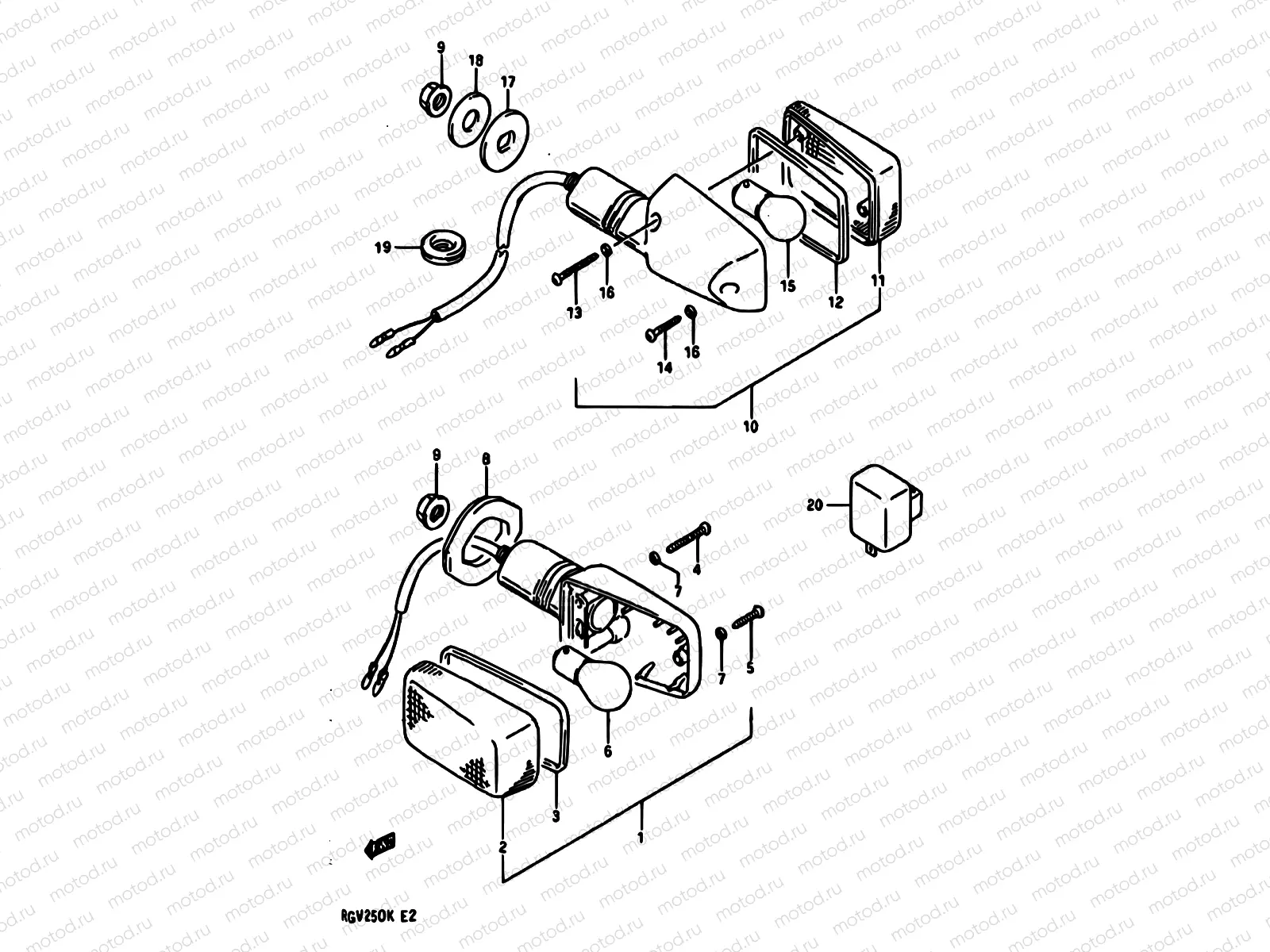 21 - TURN SIGNAL LAMP