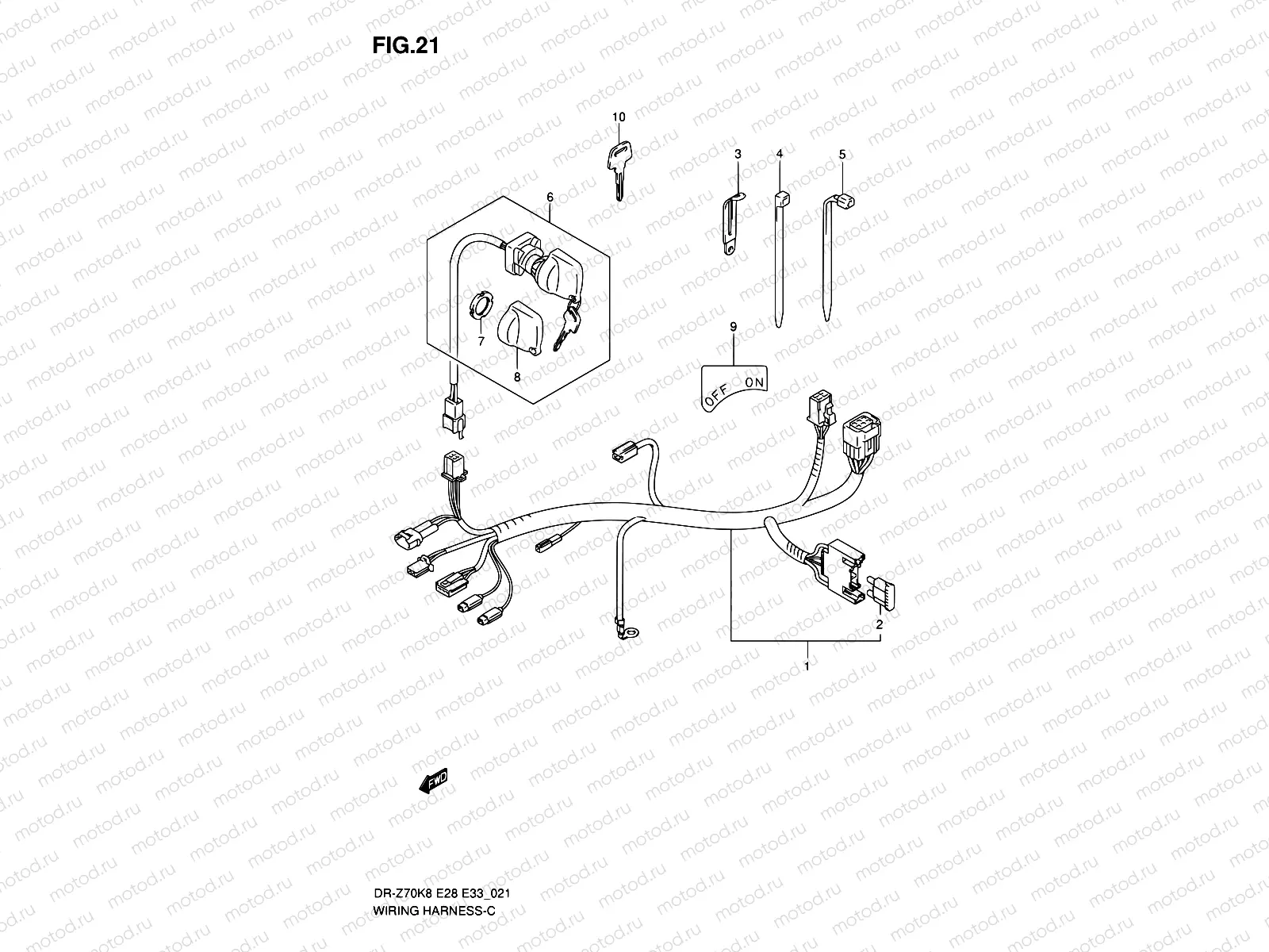 21 - WIRING HARNESS